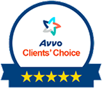 Avvo Clients' Choice Logo for Carrion Accident & Injury Attorneys, PLLC