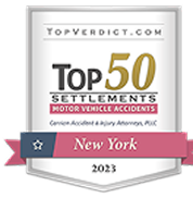 Top 50 Settlements Motor Vehicle Accident Logo for 212-CARRION